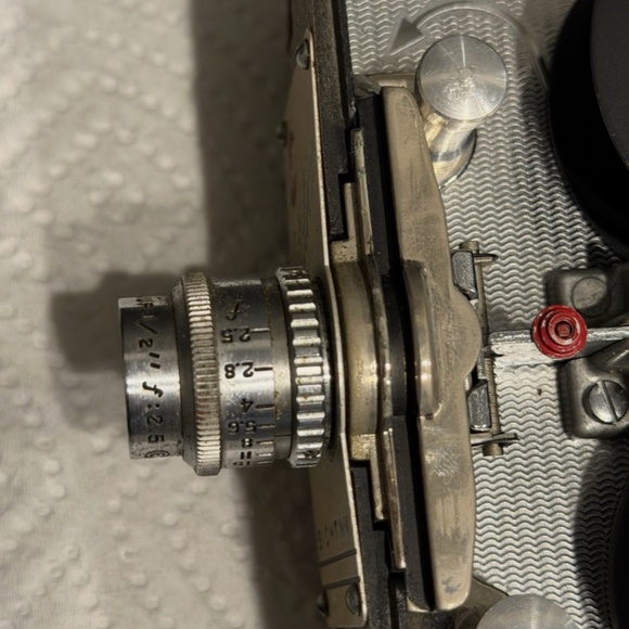 Vintage Dejur Citation Eight 8mm Movie Camera & Leather Case and Manual - Picture 6 of 16